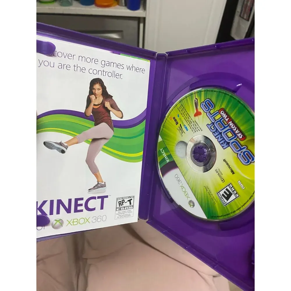 Kinect Sports Season 2 - Microsoft Xbox 360 - Complete In Box CIB